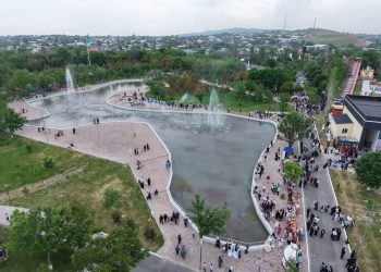 Сайрам ауданында орталық саябақ жаңартылды