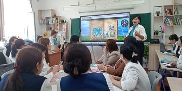 Шардара ауданында білім саласын цифрландыруға арналған жиын өтті